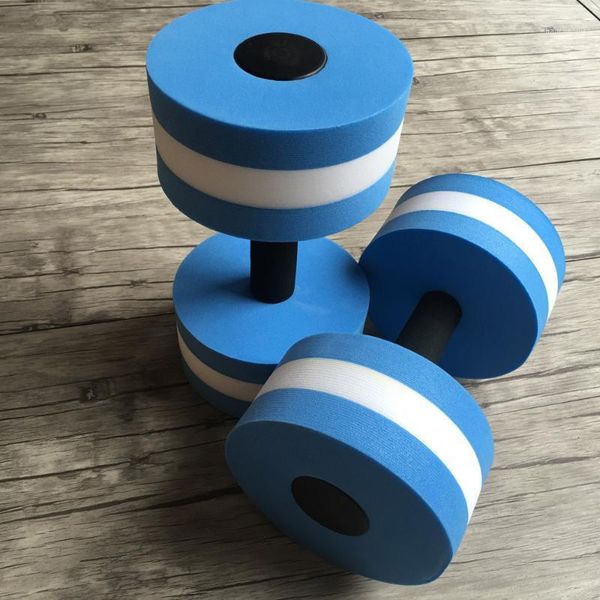 

dumbbells fitness 2pcs water aerobics eva aquatic barbell aqua pool exercise home artifact gift #e1