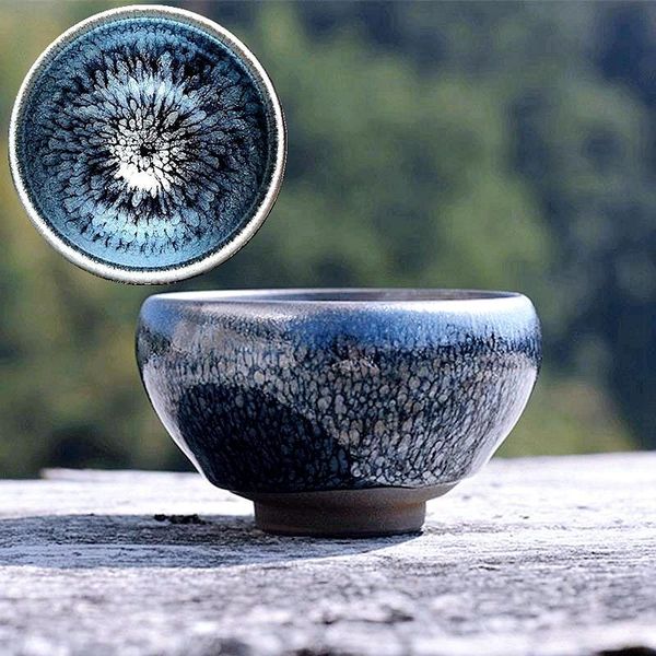 

мастер ручной работы керамические jianzhan master cup чайная одной чашки чая чаша чай кубок середины осени национальный день подарков логоти