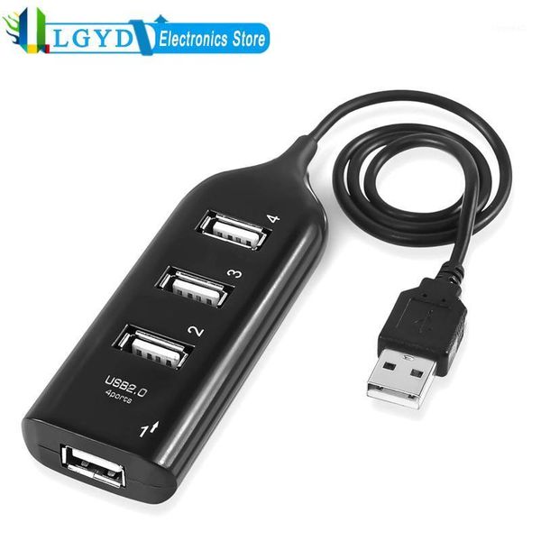 

4 ports usb 2.0 hub, cable length: 30cm usb hub 2.0 converter1