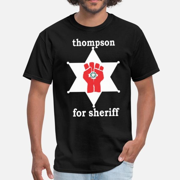 

thompson for sheriff graphic tees for menwomen c t shirt fit anime tracksuit hoodie sweatshirt