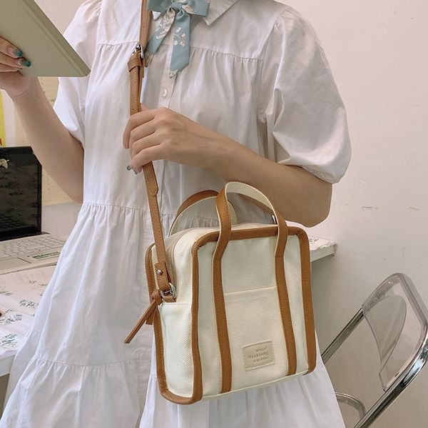 

new real p canvas bag 2020 new joker messenger bag female cute student