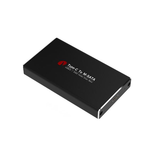 

mini type c turn msata mobile hard disk box high-speed data transmission type c hard disk box