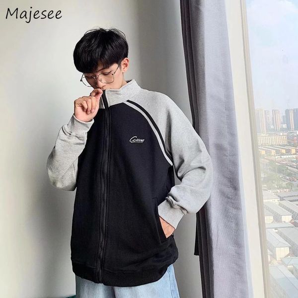

coat men plus size simple novelty patchwork 3xl leisure harajuku clothes korean streetwear mens jackets and coats long jacket1, Black;brown
