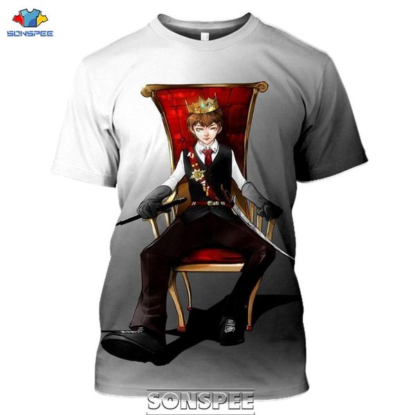 

new anime tower of god print 3d print shirts anime plus size plus size men clothing