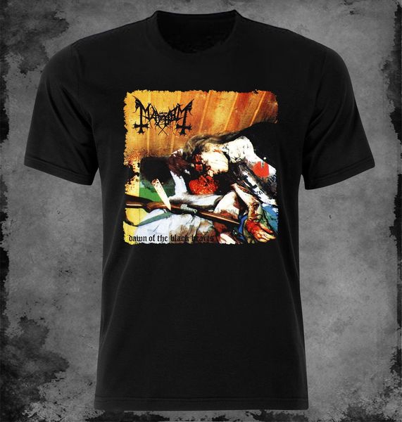 

mayhem dawn of the black hearts t shirt xs s m l xl xxl wholesale tees for mant shirt printing sport hooded sweatshirt hoodie