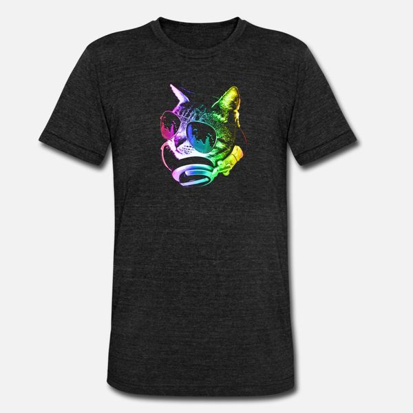

rainbow music cat t shirt funky digital printing plus size tracksuit hoodie sweatshirt