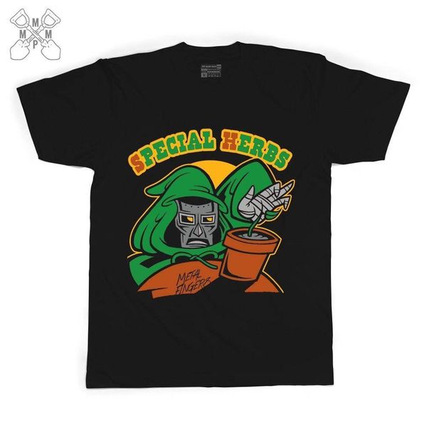 

sport metall finger mf doom spezielle krauter t shirt