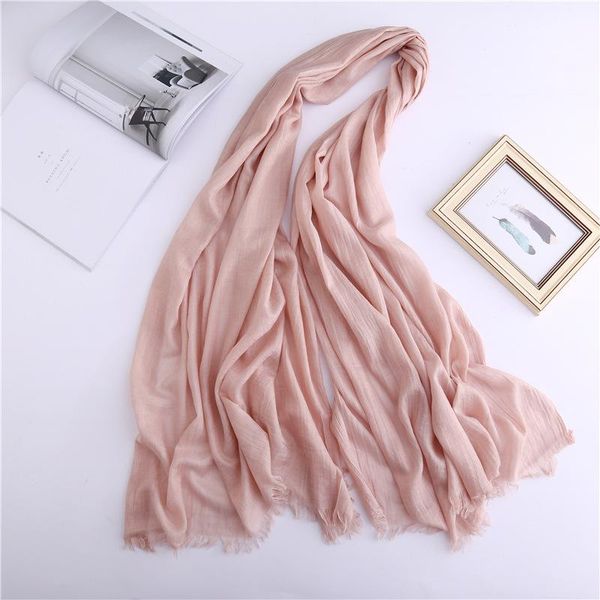 

2020 хлопок женщины шарф зимняя леди шали hijabs теплый пашмины обертывания палантины платки женский шарфов sqcdhf bdefashion, Blue;gray