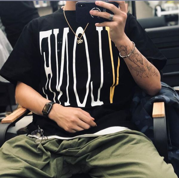 

factory sale 2020 new men's short-sleeved fashion t shirt designer t shirt size s-xl, White;black