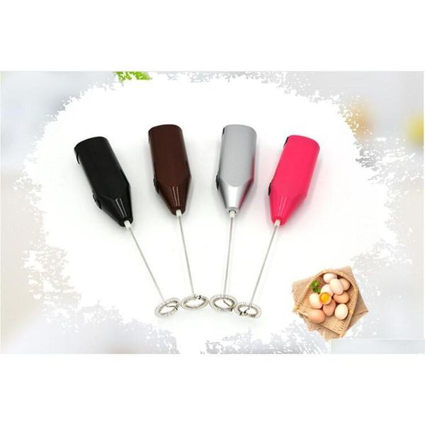 

handheld stainless steel mini egg beater kitchen semi-matic coffee blender baking manual rotary mixer tool acc jllfew bdegarden