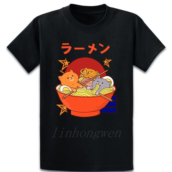 

ramen cats noodles eat fun happy cats original authentic over size 5xl designing summer style clothes cute sport sweatshirt hoodie t shirt