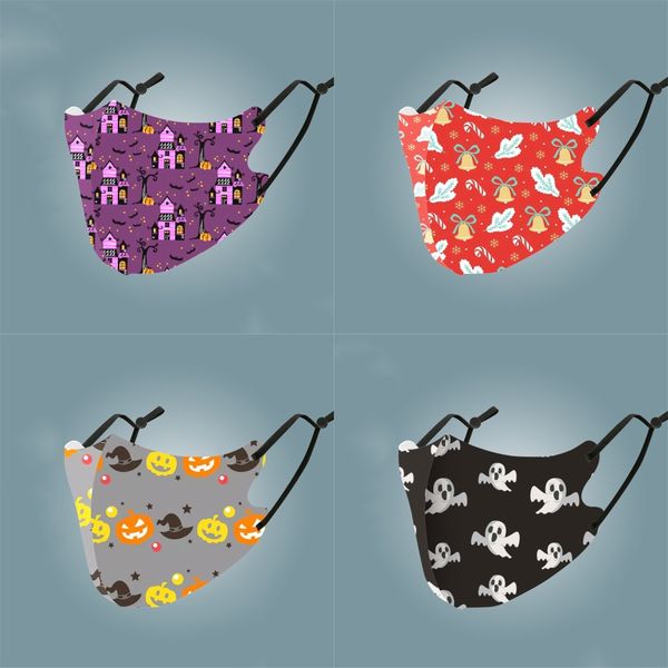 

print masks designerdust-proof smog-proof durablewashing face mouth cover breathable prective face masks#210, Black