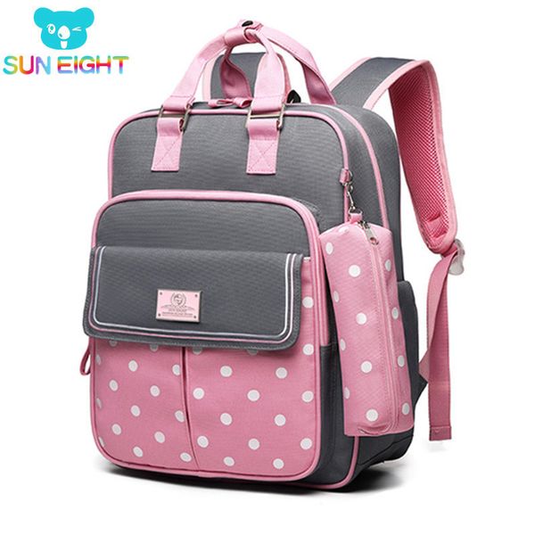 

sun eight school bags for girls kids bag school backpacks children backpack kids backpack mochila escolar lj200917