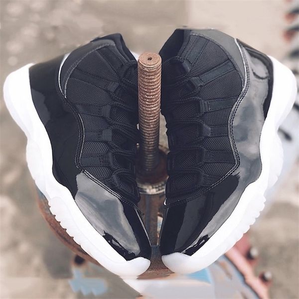 

25th anniversary jumpman 11 mens basketball shoes 11s metallic silver eyelets ct8012-011 men women trainers sports sneakers