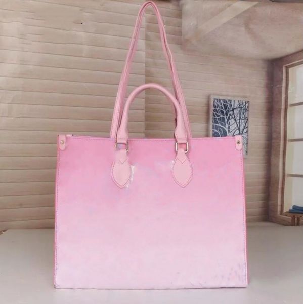 

zz sell ladies luxury designer handbag leather totes travel gradient color shoulder bags handbags messenger bag tote crossbody bags gift