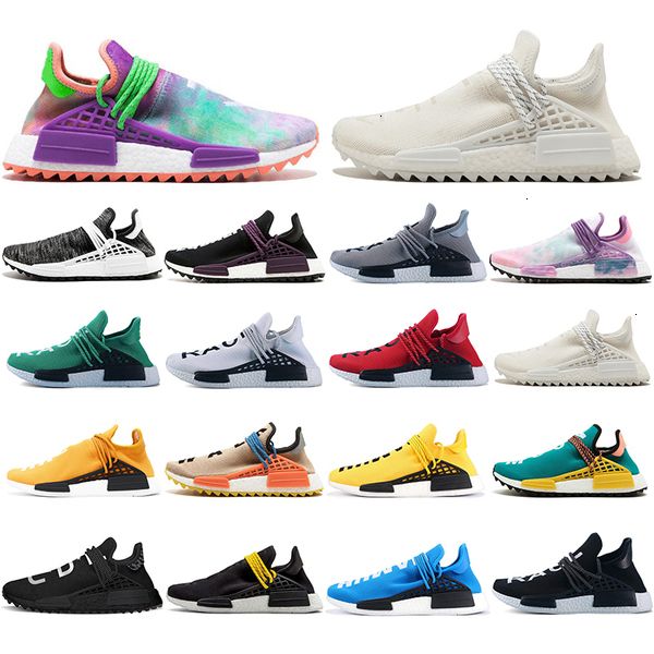 

with socks luxury designer shoes men 2019 pharrell williams human race women wave runner running mens training qualit chaussures sneaker