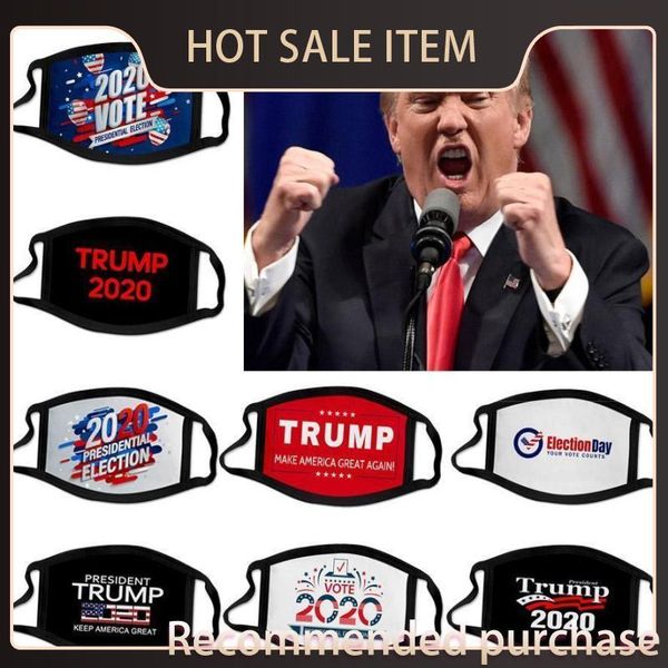 

mouth print vdty fa dustproof reusable black campaign designer masks trump 2020 mask presidential fa trump election mask protecti m wbld
