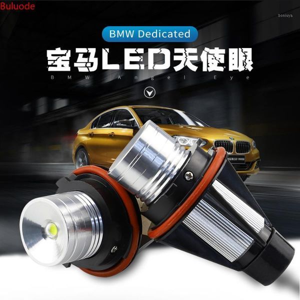 

car headlights 2pcs ultra bright white blue red led 20w angel eyes halo rings bulb for e90 e91 3 series 325i 328i 335i 2006-20081