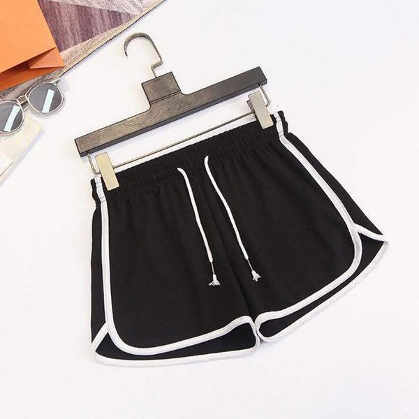 

women summer casual solid drawstring high waist loose shorts for girls soft cool female short s-5xl, White;black