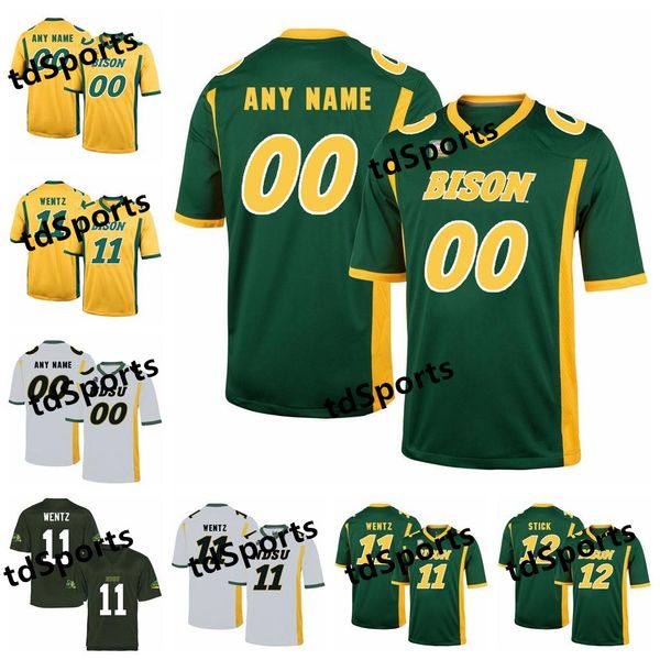 

ndsu bison jerseys 10 lance dunn jersey dimitri williams adam cofield ty brooks north dakota state college football jerseys custom stitched, Black
