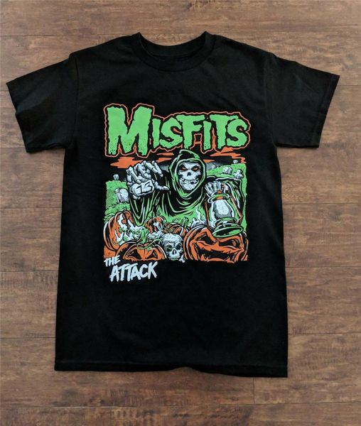 

misfits the attack skeleton grim reaper pumpkin field t shirt style tee shirt sport hooded sweatshirt hoodie