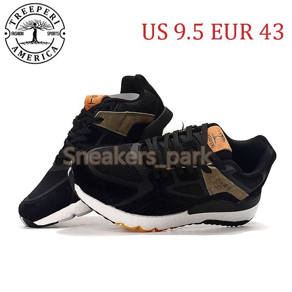 

new treeperi chunky 4.0 soft sole running shoes black olive us 9.5 eur 43 for men trainers