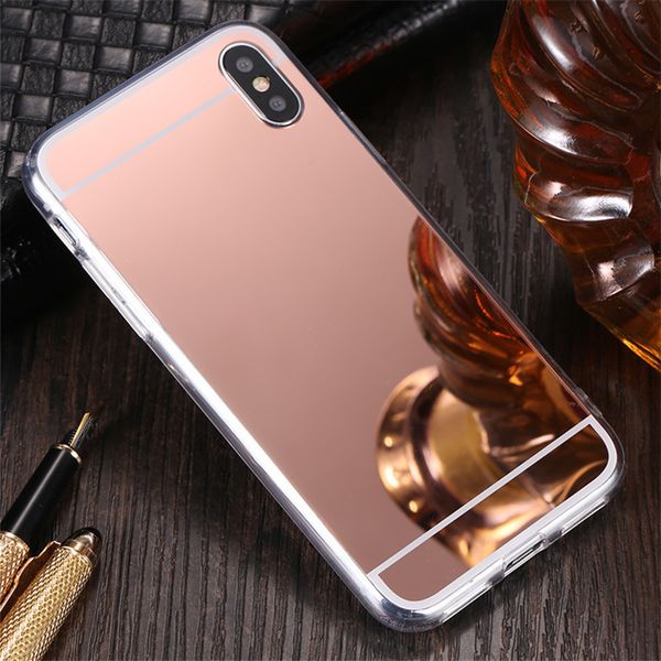 

tpu case for oppo a3s a5s a7 a9 ax7 a9x a1k realme c1 c2 3 5 pro x reno z makeup mirror soft cover shell
