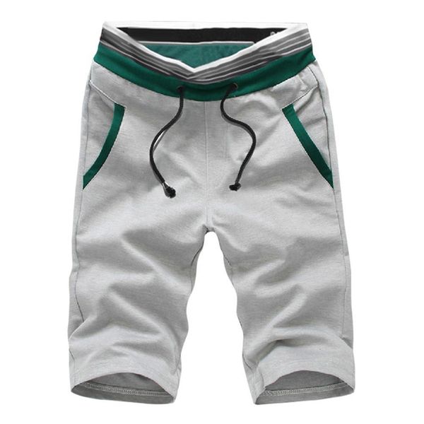 

plus size fashion men beach color block drawstring short 2020 men's summer casual shorts, White;black