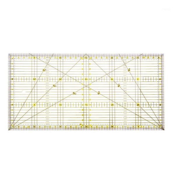 

multi-purpose patchwork cloth quilt ruler diy garment design cutting ruler1, Black