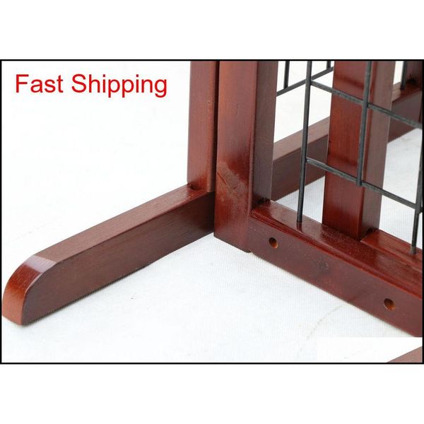 

indoor solid wood construction pet fence gate standing qylgjb packing2010