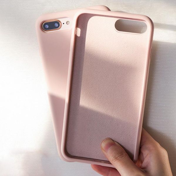 

original soft liquid silicone rubber case for iphone 8 7 6 6s plus phone cases for iphone x xs max xr back wmtqws yyysports