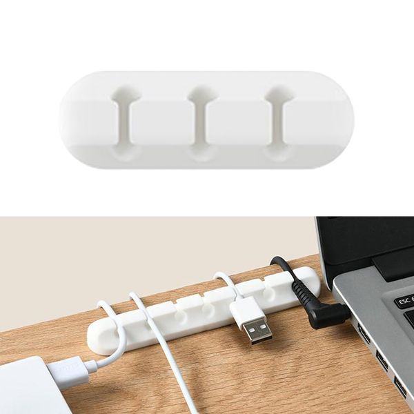 

silicone cable holder clips deskcable organizer cord wire management for usb charging cable/power cord/mouse cable pc office home tidy