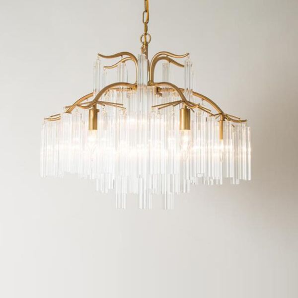 

luxury crystal light chandelier living room lamp ac110v 220v lustre gold bedroom lights