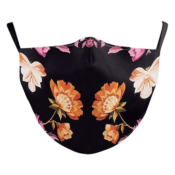 

цветочная печатающая маска женщины здоровое лицо шарф украшение распоряжение моющаяся лицо maskvip ссылка для нас dropshipping bualmask jllo