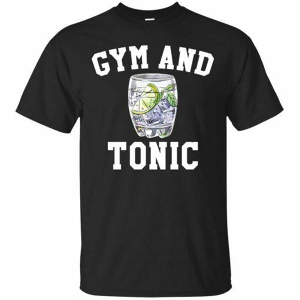 

gym and tonic size m 3xl us 100% cotton men's clothing trend 2020 diy prited hoodie designers t shirts sweatshirt