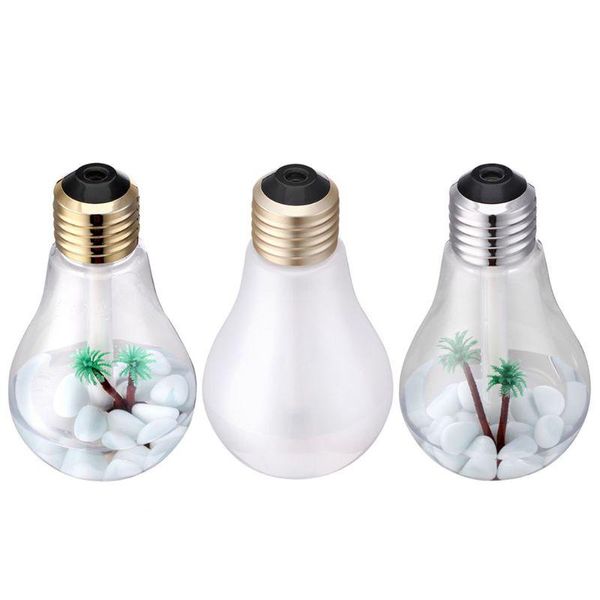 

400ml bulb air humidifier kit micro-landscape night light aroma diffuser