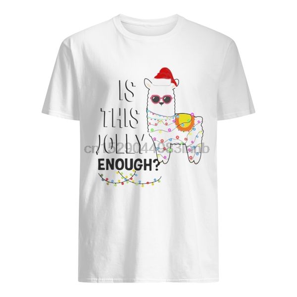 

llama is this jolly enough christmas lights shirt sport hooded sweatshirt hoodie