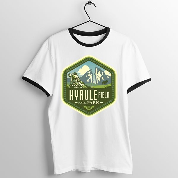 

black trim scenery of hyrule deku tree gerudo zora rito village hyrule field desert printed sport hooded sweatshirt hoodie t shirt