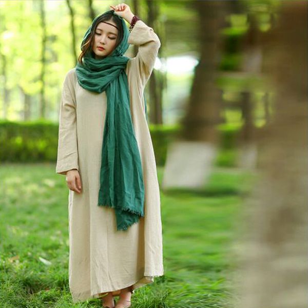 

spring and autumn wearing linen collar, round collar" "only loose sleeves