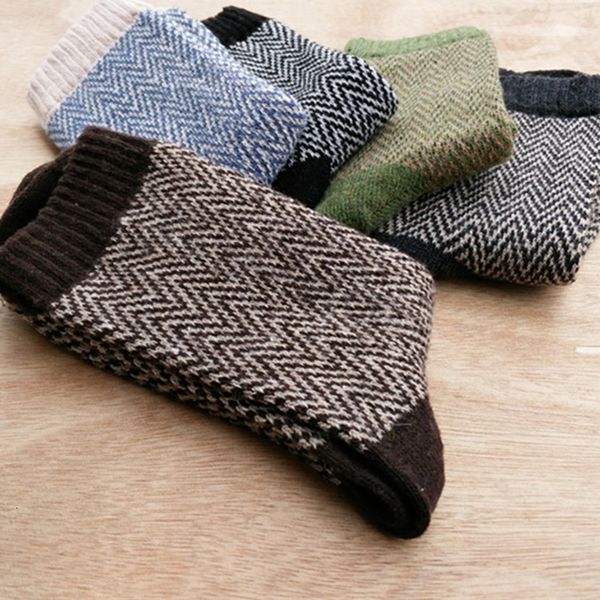 

winter pattern man wool comfortable wind oft autumn happy funny socks men cotton 2pcs=1pairsf8qq
