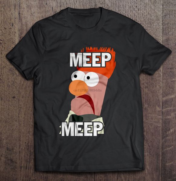 

мужчины смешная футболка мода тенниску meep meep маппет шоу и beaker женщины тенниска спорта с капюшоном hoodie