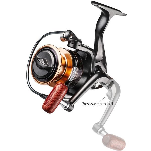 

рыболовная катушка все металлические катушки spinning reel 5,2: 1 hm 8кг макс drag из нержавеющей стали ручка линия золотника морской рыболо
