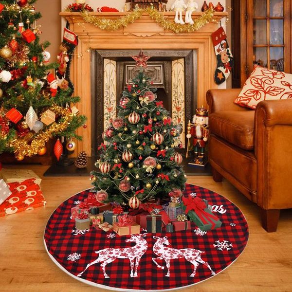 

fengrise red christmas skirt merry christmas decor for home 2020 christmas ornaments xmas tree decor navidad gift new year 2021 wmtzws
