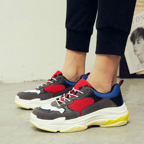 

men sneakers 2121 nice fashion men mesh casual shoes trends ins white flats platform spring summer sneakers zapatos hombre, Black