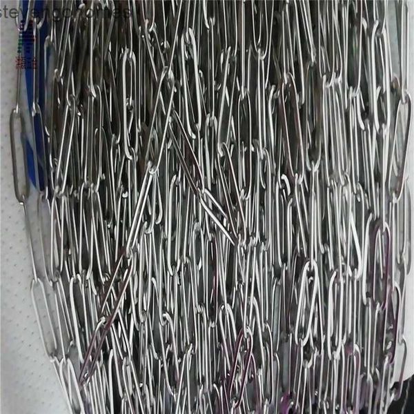 

selling diy stainless steel long dan jewelry necklace color, Silver