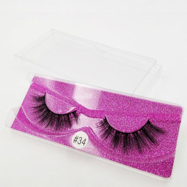 

shidishangpin 1 pair 3d mink lashes handmade full strip lashes cruelty lash luxury mink eyelash for make up maquiagem cilio qylyyt