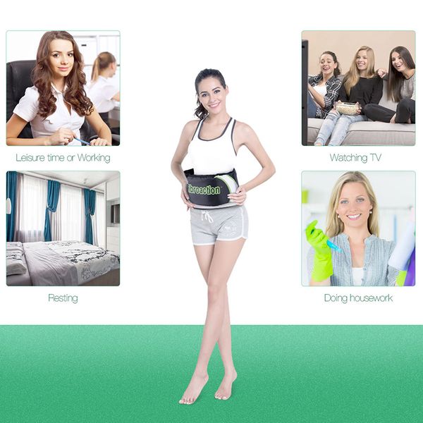 

vibroaction slimming massager electric waist body muscle massage vibrating fat burning exercise weight fat loss massage belt