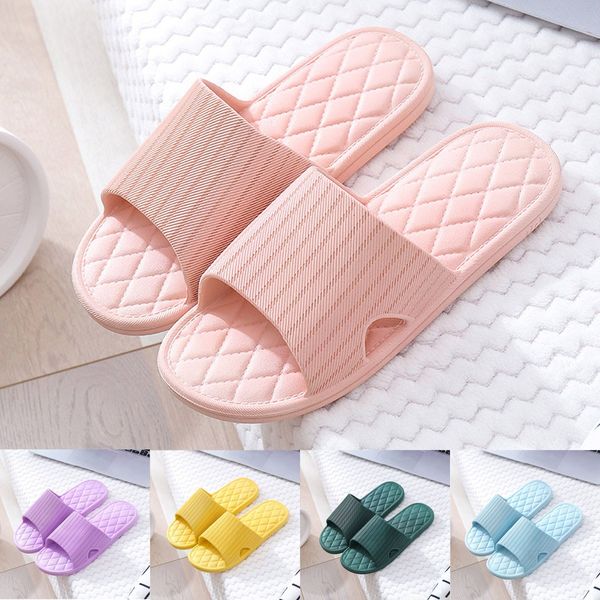 

new arrival home woman slippers house lovers summer ndoor bathroom slippers women indoor beach shoes zapatos de mujer#v10, Black