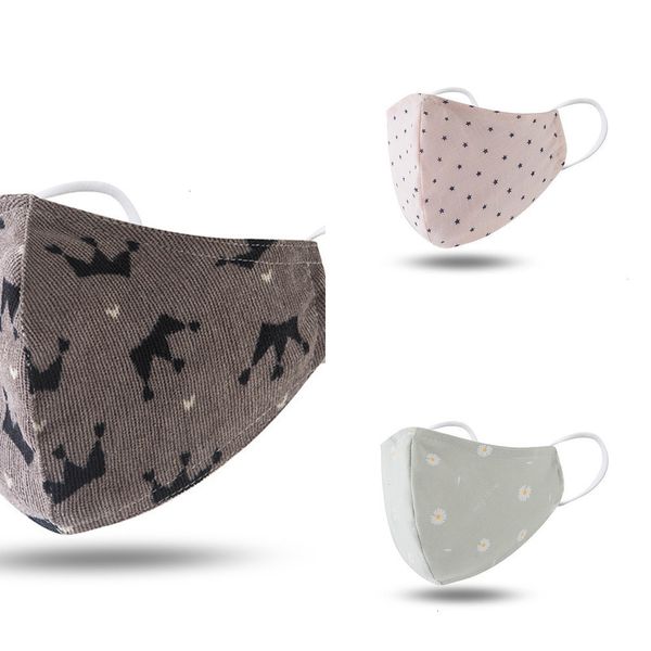 

dust face kid anti mask face mouth cover pm2.5 mask respirator with filter dustproof wash 1w1c