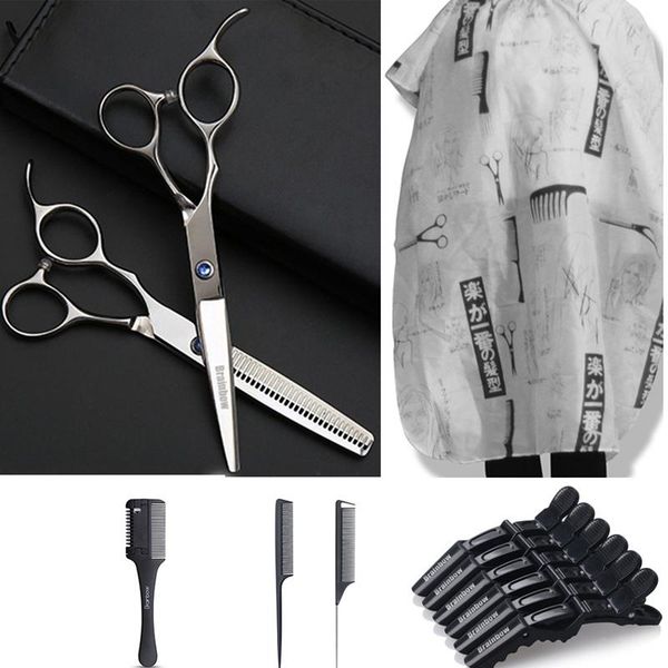 

брэйнбоу 6inch левая рука ножницы волос япония 440c stainess стали 9cr13 профессиональные парикмахерские ножницы cut thin barber ножницы wmt